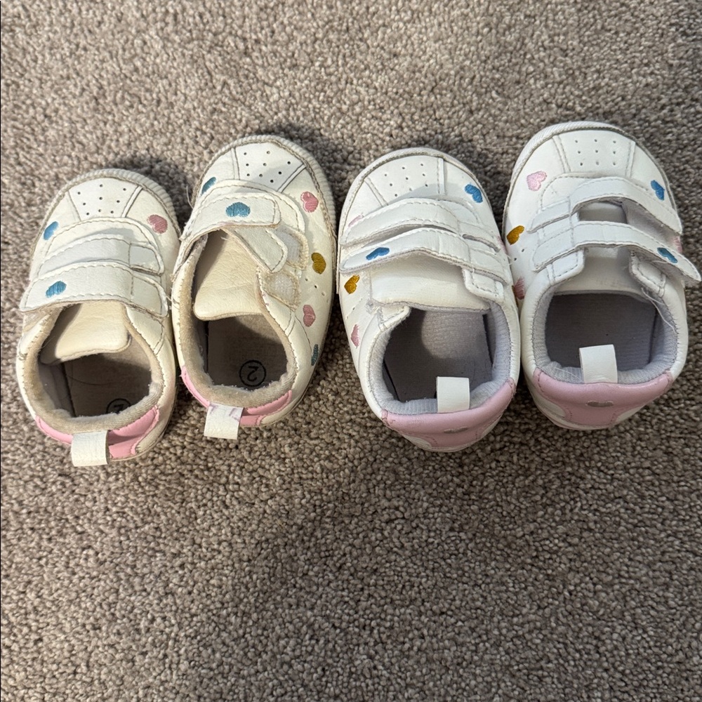 Cute Baby Shoes with Colorful Dots